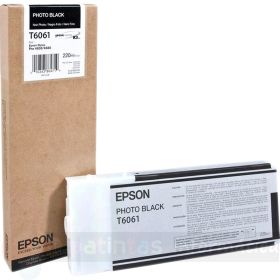 Epson T6061 Negro Foto Cartucho de Tinta Original - C13T606100