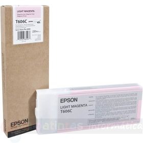 Epson T606C Magenta Light Cartucho de Tinta Original - C13T606C00