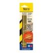Staedtler Noris Pack con 3 Lapices de Grafito Hexagonal HB - Mina Ultrarresistente de 2mm - Madera de Bosques Sostenibles