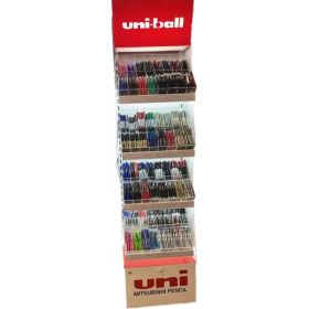 Uni-ball Expositor Torre con 780 Productos Surtidos - Gamas Variadas - Articulos de Escritura - Colores Surtidos