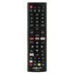 Muvip MV0668 Mando Universal para LG - Botones de Acceso Rapido a Netflix y Prime Video - Color Negro