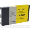 Epson T6064 Amarillo Cartucho de Tinta Pigmentada Generico - Reemplaza C13T606400