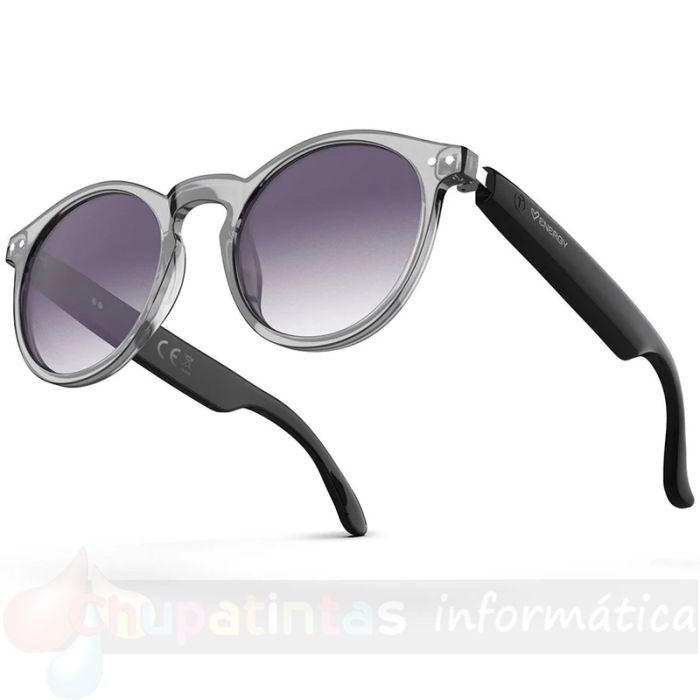 Energy Sistem Haze Music Gafas Bluetooth - Filtro y Proteccion - Música - Micrófono - IPX5 - Táctil - 5 horas - Color Gris-2