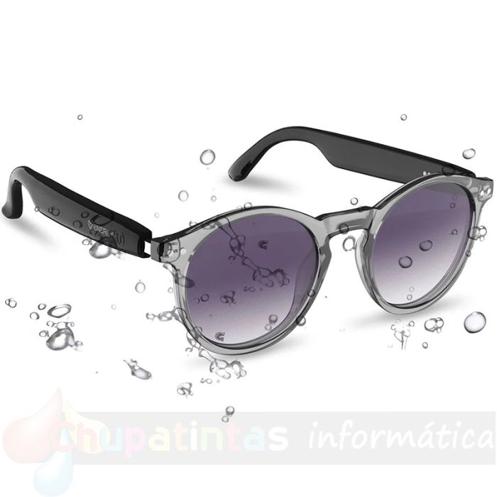 Energy Sistem Haze Music Gafas Bluetooth - Filtro y Proteccion - Música - Micrófono - IPX5 - Táctil - 5 horas - Color Gris-4