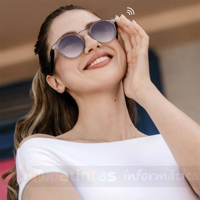 Energy Sistem Haze Music Gafas Bluetooth - Filtro y Proteccion - Música - Micrófono - IPX5 - Táctil - 5 horas - Color Gris-5