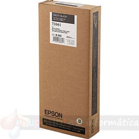 Epson T5961 Negro Foto Cartucho de Tinta Original - C13T596100
