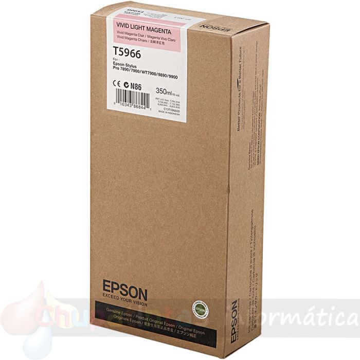 Epson T5966 Magenta Light Cartucho de Tinta Original - C13T596600