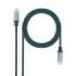 Nanocable Cable USB-C - Longitud 3m - 20Gbps - Carga de 100W - 5A - Video 4K a 60Hz - Chip E-mark - Compatible con Thunderbolt 3