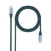 Nanocable Cable USB-C - Longitud 3m - 20Gbps - Carga de 100W - 5A - Video 4K a 60Hz - Chip E-mark - Compatible con Thunderbolt 3