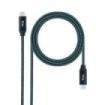 Nanocable Cable USB-C - Longitud 2m - 20Gbps - Carga de 100W - 5A - Video 4K a 60Hz - Chip E-mark - Compatible con Thunderbolt 3