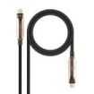Nanocable Cable USB-C 3.2 Gen2x1 AOC - 60W 3A PD 10Gbps 8K@60Hz - 5m - Color Negro