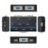 Nanocable Conmutador KVM - Resolucion hasta 1920x1440 - Video VGA - Teclado y Raton USB - Audio y Microfono - Cables Incluidos -