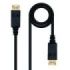 Nanocable Cable Displayport 1.2 DP/M-DP/M - Longitud 10m - Soporta Resoluciones de Video de hasta 4K - Color Negro
