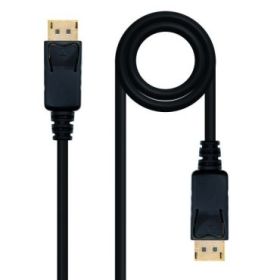 Nanocable Cable Displayport 1.2 DP/M-DP/M - Longitud 10m - Soporta Resoluciones de Video de hasta 4K - Color Negro