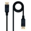 Nanocable Cable Displayport 1.2 DP/M-DP/M - Longitud 10m - Soporta Resoluciones de Video de hasta 4K - Color Negro