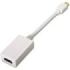 Nanocable Conversor de Video - Mini DisplayPort a HDMI - Longitud 15cm - Macho a Hembra - Color Blanco