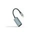Nanocable Conversor de Video - USB-C a DisplayPort - Resolucion 8K a 60Hz - Carcasa de Aluminio - Longitud 15cm - Color Gris