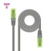 Nanocable Cable de Red - Cat.6 - Longitud 30m - UTP - AWG26 - Conductor CCA - Latiguillo RJ45 - Color Gris