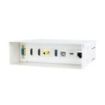 Nanocable Caja de Conexiones Multimedia - VGA - 2x HDMI - Jack 3.5mm - USB-C 10Gbps - USB-B 2.0 - USB-A 3.0 - RJ45 Cat.6A STP -