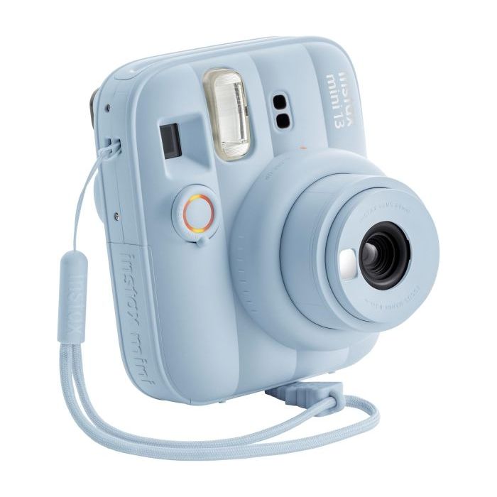 Fujifilm Instax Mini 13 Frost Blue Camara Instantanea - Tamaño de Imagen 62x46mm - Flash Auto - Exposicion Automatica - Mini Esp