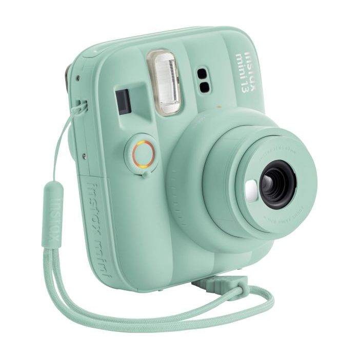 Fujifilm Instax Mini 13 Lagoon Green Camara Instantanea - Tamaño de Imagen 62x46mm - Flash Auto - Exposicion Automatica - Mini E