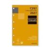 Finocam C297 Recambio para Agenda Classic - Anual 2027 - 2 Dias por Pagina - Formato 602 - 73x114mm - 6 Taladros - Papel de 70g/