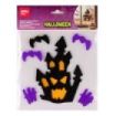 Apli Kids Pack con 7 Pegatinas Jelly de Halloween para Ventanas, Cristales, Espejos etc.. - Diseño Casa Embrujada - Reposicionab