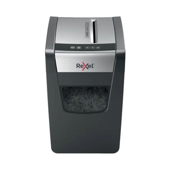 Rexel Momentum X312-SL Slimeline Destructora de Papel Manual Corte Confeti P-3 - Destruye hasta 12 Hojas - Funcionamiento Ininte