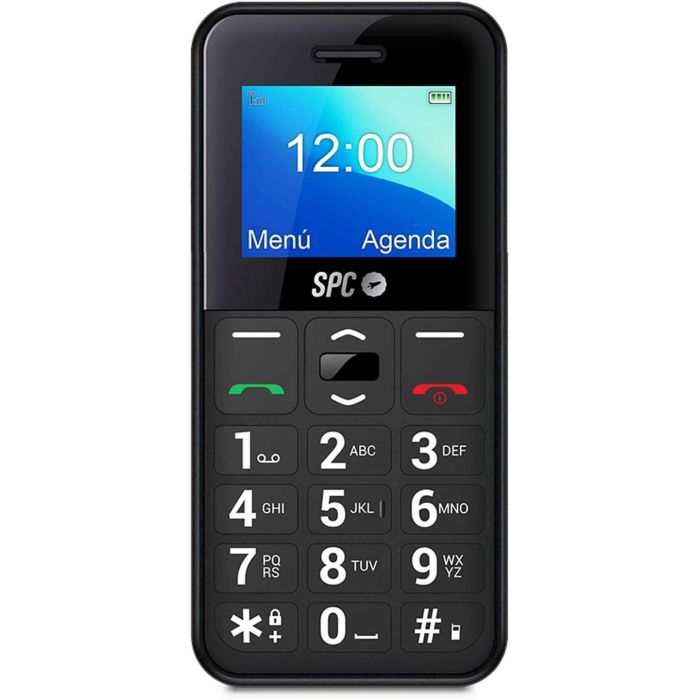 SPC Telefono Movil de Teclas Grandes - Diseño Compacto y Resistente - Boton SOS - Configuracion Remota - Notificaciones y Timbre
