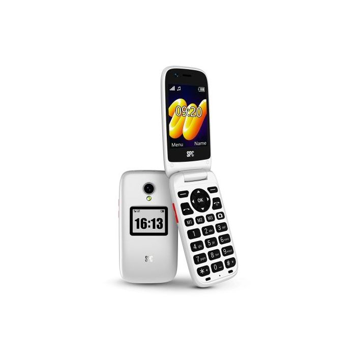 SPC Wild Star Telefono Movil 4G Pantalla 2,8  - Formato de Tapa - Pantalla Exterior 1.4  - Compatible con SPC Circles - Color Bl