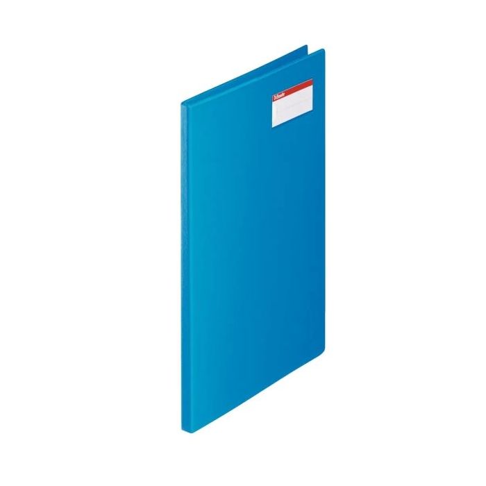 Esselte Carpeta Miniclip Din A4+ - Tarjetero y Bolsa Interior - Material PVC - Medidas 238x17x315mm - Color Azul