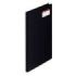 Esselte Carpeta Miniclip Din A4+ - Tarjetero y Bolsa Interior - Material PVC - Medidas 238x17x315mm - Color Negro
