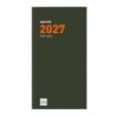 Finocam P497C Recambio para Agenda Plana en Catalan - Anual 2027 - Mes Vista - Formato PL4 - 80x150mm - Papel de 90g/m2 - Color
