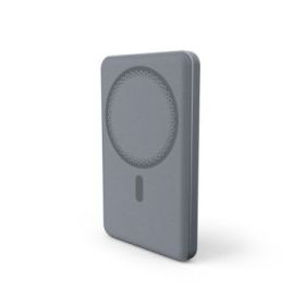 Energy Sistem Magnetic Powerbank Inalambrico Magnetico 5000 mAh - 15W Carga Inalambrica, 20W por Cable - Carga Inteligente y Rap