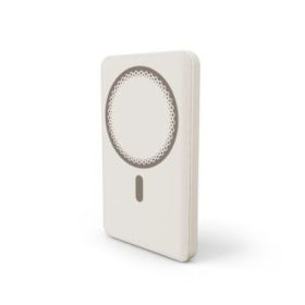 Energy Sistem Magnetic Powerbank Inalambrico Magnetico 5000 mAh - 15W Carga Inalambrica, 20W por Cable - Carga Inteligente y Rap