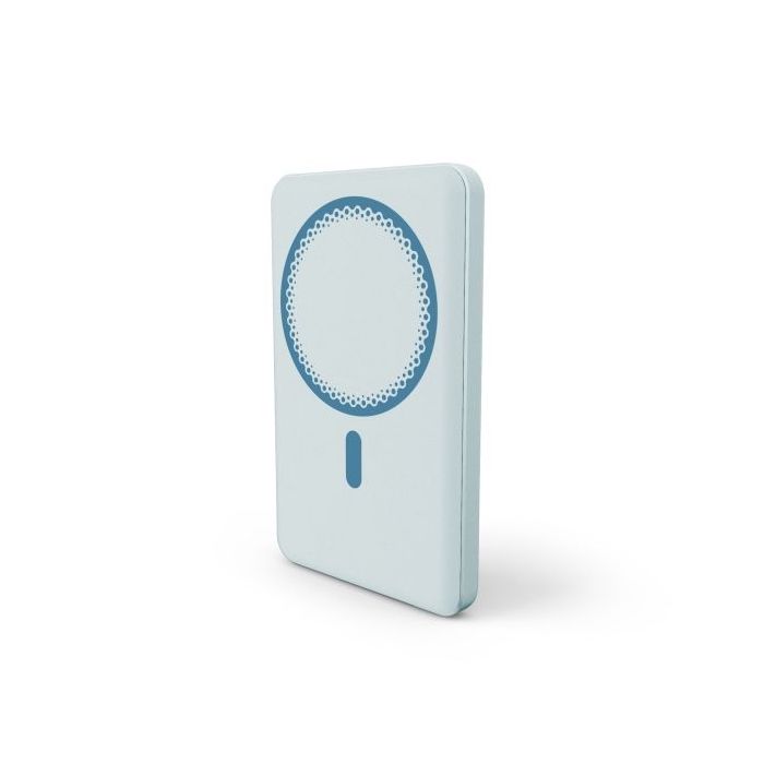 Energy Sistem Magnetic Powerbank Inalambrico Magnetico 5000 mAh - 15W Carga Inalambrica, 20W por Cable - Carga Inteligente y Rap