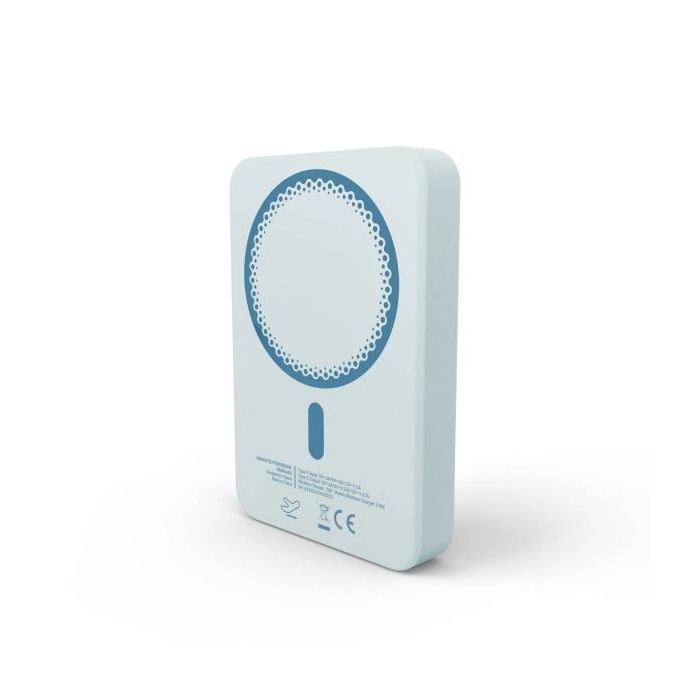 Energy Sistem Magnetic Powerbank Inalambrico Magnetico 10000 mAh - 15W Carga Inalambrica, 20W por Cable - Carga Inteligente y Ra