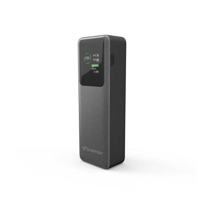Energy Sistem Display Pro Powerbank 20000 mAh - 100W - Display a Color - Tecnologia Intelligent Power Delivery - 2 Puertos Para