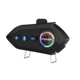 Energy Sistem Intercom Ride Intercomunicador para Casco de Moto - Bluetooth 5.4 - Gran Capacidad de Bateria - Hasta 25 Horas de