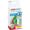 Tesa On - Off Cinta de Velcro 20mm x 1m - Se puede Abrir y Cerrar hasta 10.000 Veces - Color Blanco