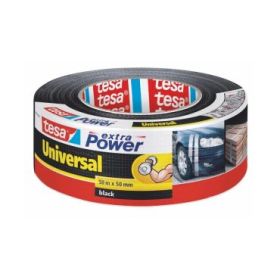 Tesa Extra Power Universal Cinta Adhesiva Americana Multiusos 50mm x 50 Metros - Fuerte Poder de Pegado - Se Rompe Facilmente co