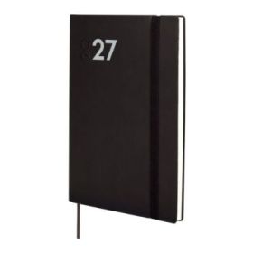 Finocam Dynamic Mara Agenda Profesional - Anual 2027 - Semana Vista Vertical - Formato Y10 - 140x204mm - Goma Elastica - Tapa Bl