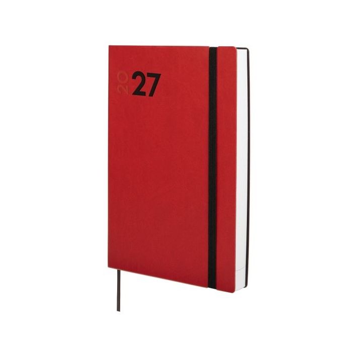 Finocam Dynamic Mara Agenda Profesional - Anual 2027 - 1 Dia por Pagina - Formato Y10 - 140x204mm - Goma Elastica - Tapa Blanda