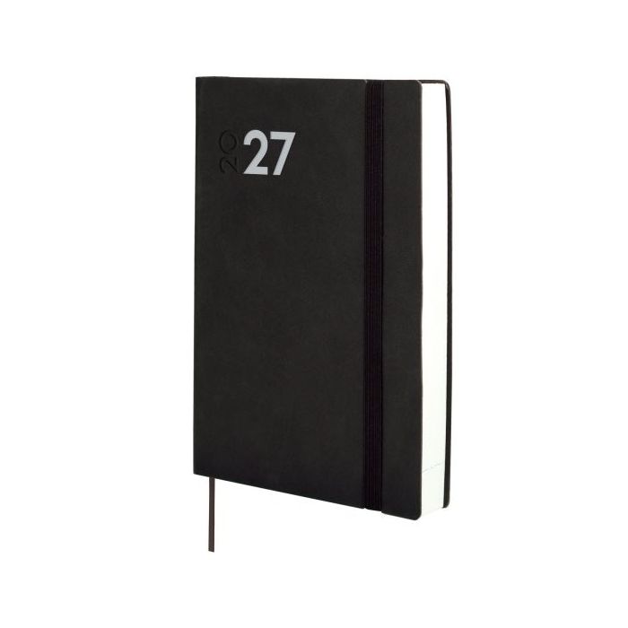 Finocam Dynamic Mara Agenda Profesional - Anual 2027 - 1 Dia por Pagina - Formato Y10 - 140x204mm - Goma Elastica - Tapa Blanda