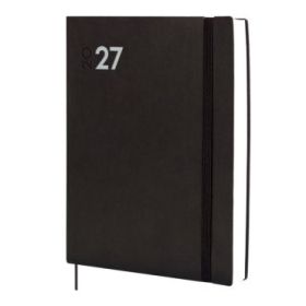 Finocam Dynamic Mara Agenda Profesional - Anual 2027 - 1 Dia por Pagina - Formato Y12 - 210x270mm - Goma Elastica - Tapa Blanda