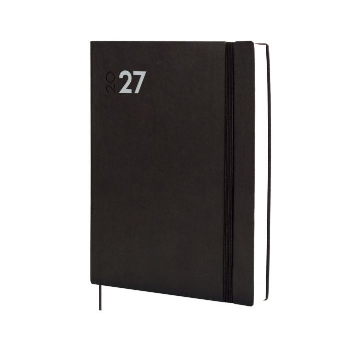 Finocam Dynamic Mara Agenda Profesional - Anual 2027 - 1 Dia por Pagina - Formato Y12 - 210x270mm - Goma Elastica - Tapa Blanda