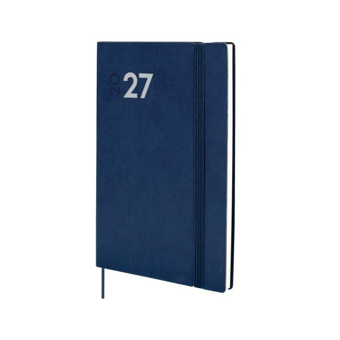 Finocam Dynamic Mara Agenda Profesional en Catalan - Anual 2027 - Semana Vista Vertical - 165x240mm - Goma Elastica - Tapa Bland