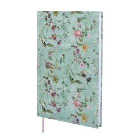Finocam Dynamic Porto Design Botanic Agenda Profesional - Anual 2027 - Semana Vista Vertical - 140x204mm - Tapa Dura de Carton F
