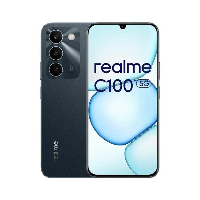 Realme C100 5G Smartphone Pantalla 6.72  - 4GB - 256GB - Camara 50MP - Bateria 6600mAh - Carga Rapida 45W - Color Verde