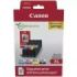 Canon CLI551XL Pack de 4 Cartuchos de Tinta Originales + 50 Hojas de Papel Fotografico - 6443B008/6443B006